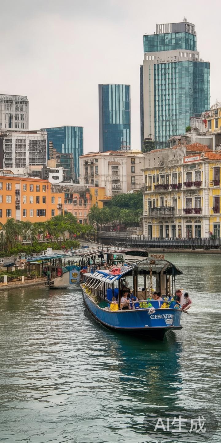 作为一座以水道闻名的城市，澳门的水路交通系统为游客