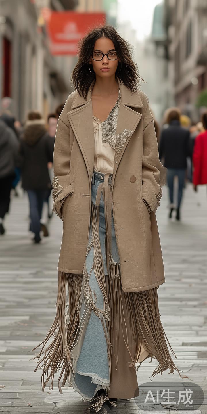 比如，本季Zara推出的新款外套，结合了都市休闲与